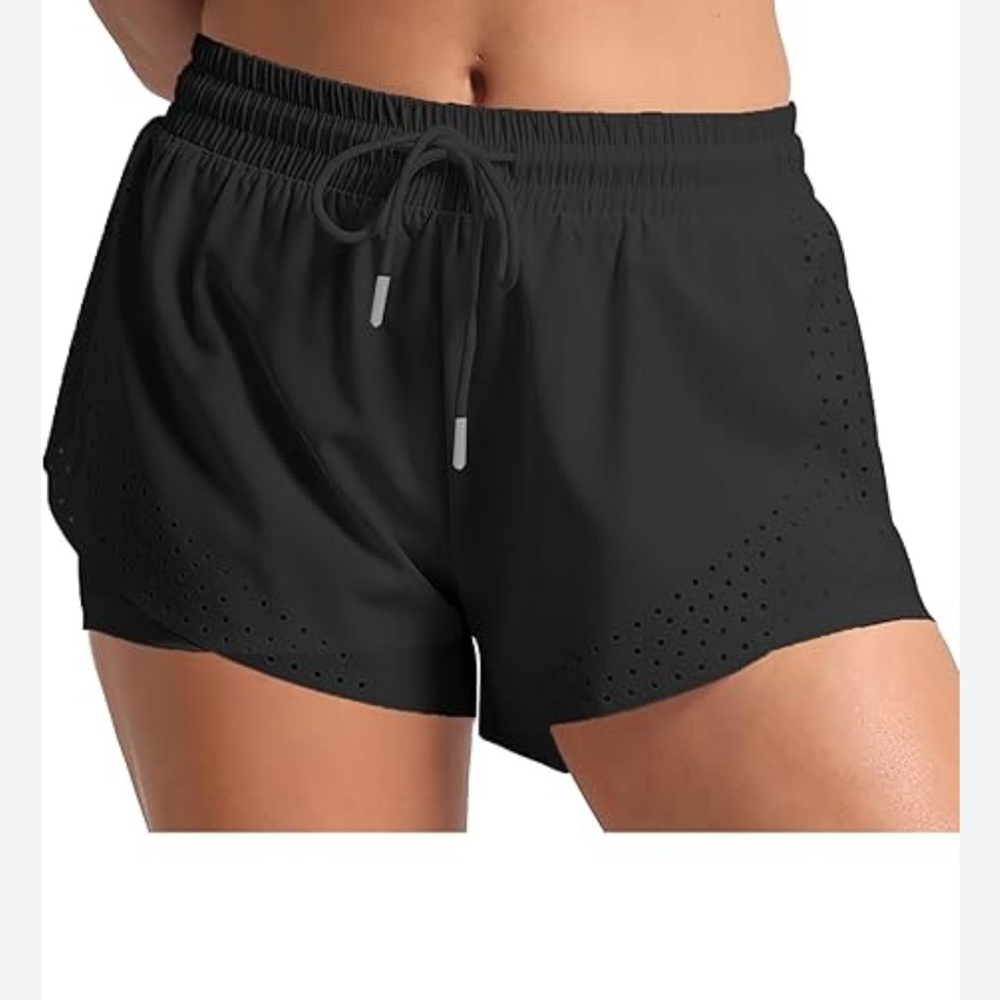 Athleta Women's Black Athletic Shorts size 8